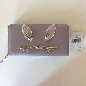 Kate Spade Rabbit Neda Hop To It Wallet